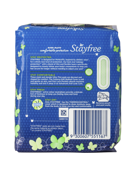 Stayfree Ultra Reg没有机翼14包x 1