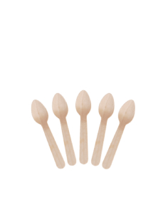 Cast Away Enviro houten theelepel 110 mm 100 pack x 1