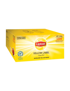 Pack Lipton Sacs à thé Label jaune 1200 Pack x 1