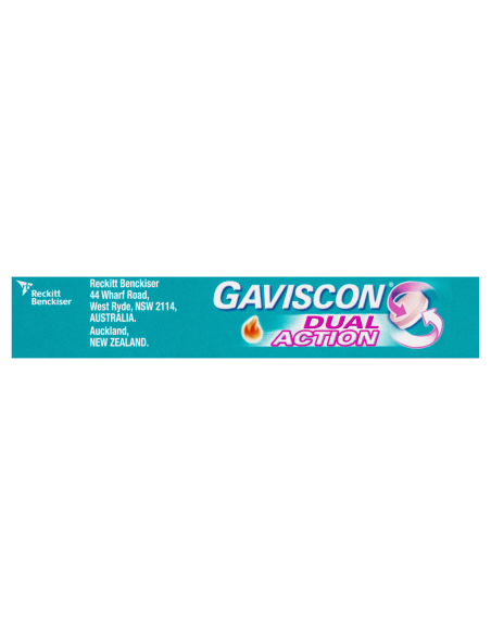 Gaviscon Dual Action-Registerkarten 16 Pack X 1 Gaviscon Dual Action-Registerkarten 16 Pack X 1