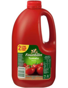 Fountain Sauce Tomato 2ltr x 1