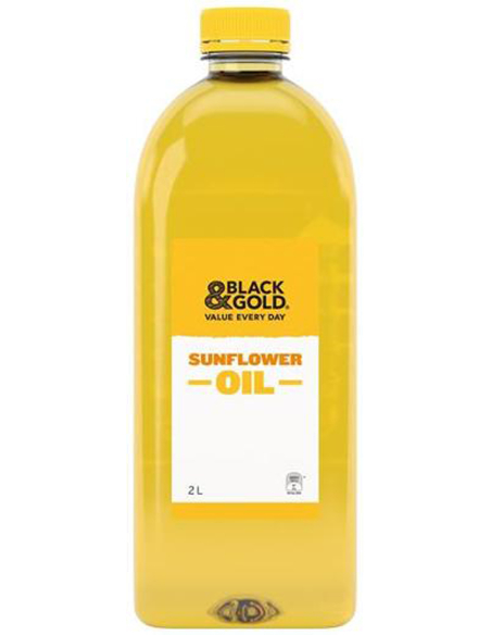 Black & Gold Olio di girasole 2LTR X 1