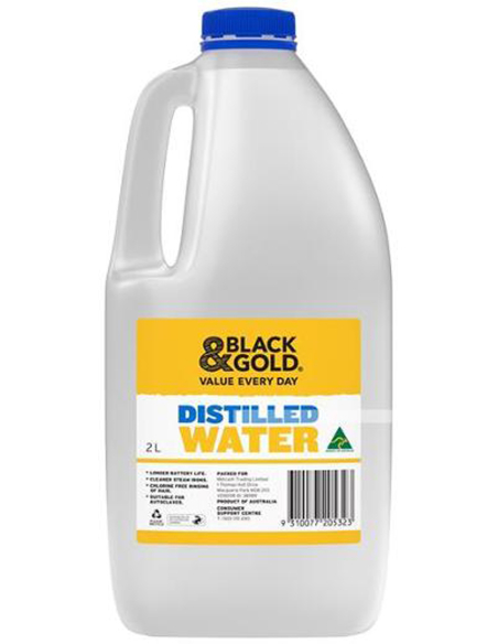Black & Gold Acqua distillata 2LTR X 1