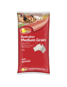Sunrice Biały ryż średniego ziarna 5 kg x 1