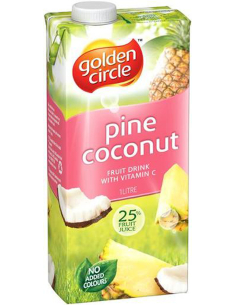 Golden Circle Jus de noix de coco d'ananas 1LTR x 1