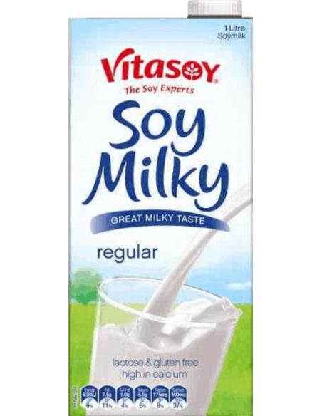 Vitasoy Lait de soja régulier 1LTR x 1