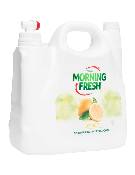 Morning Fresh Zitronen-Spülmittel-Flüssigkeit 4ltr x 1