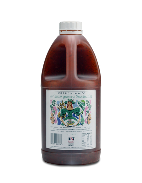 French Maid Koriander, Ginger & Lime Dressing 2ltr x 1