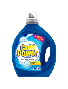 Cold Power Avanzato Pulito Lavanderia Liquido 4LTR X 2