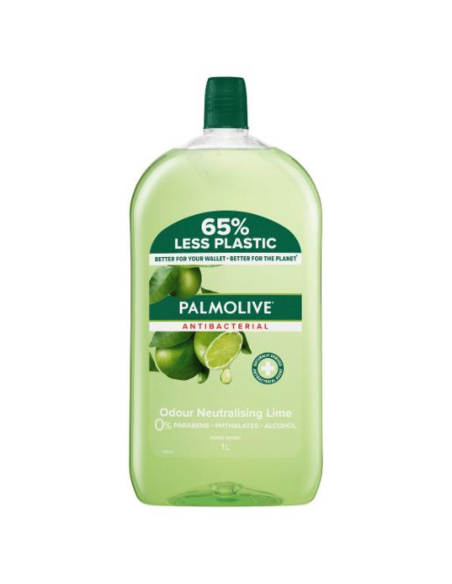 Palmolive Recharge de savon liquide de la chaux anti-bactérien 1LTR x 3