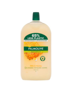 Palmolive ナチュラル栄養牛乳＆ハニーハンドウズ1LTR×3