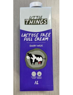 Little Things Milk Uht Full Cream Lactose Free 1ltr x 12