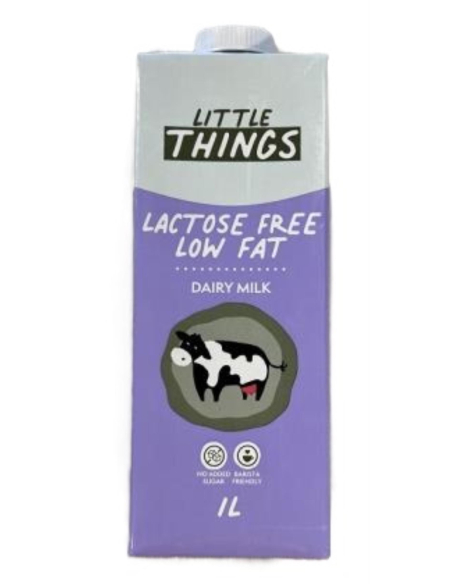 Little Things Leche UHT Lactosa baja en grasa 1LTR x 12