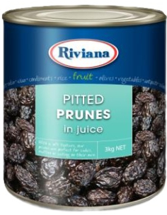 Riviana Prunes Pitted In Juice 3kg x 1