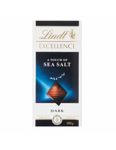 Lindt 卓越性暗海塩100g×10