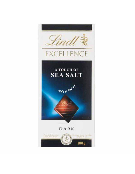 Lindt 卓越性暗海塩100g×10