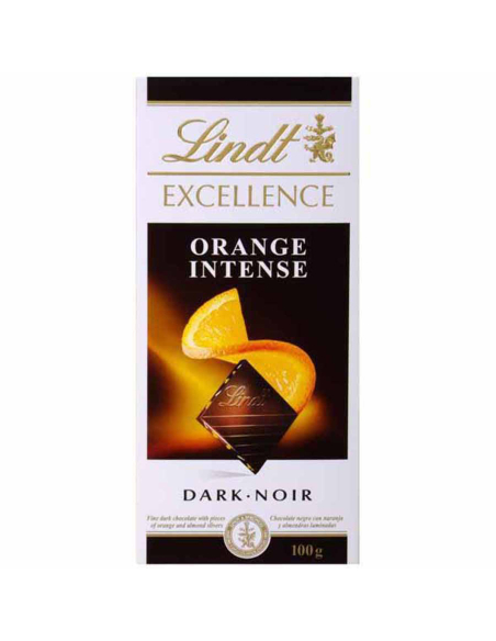 Lindt Excellence orange foncé 100g x 10
