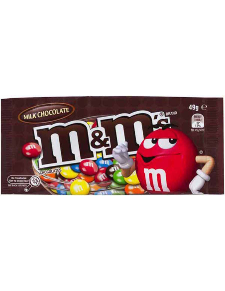 Mleko M & M Chocolate 49g x 12
