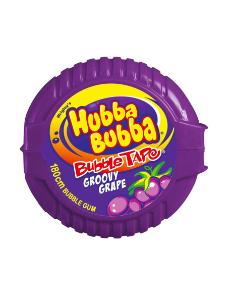 Wrigley Hubba Bubba Bubble Tape Grape x 12 Wrigley Hubba Bubba Bubble Tape Grape x 12
