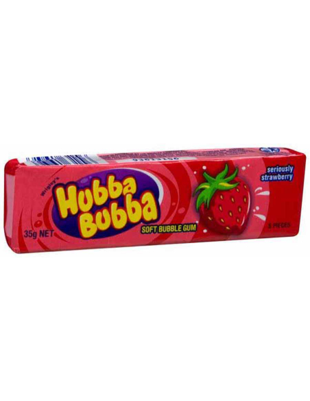 Wrigley Hubba Bubba Strawberry 35G x 20