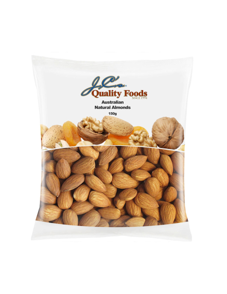 Almendras naturales de JC 150g x 12
