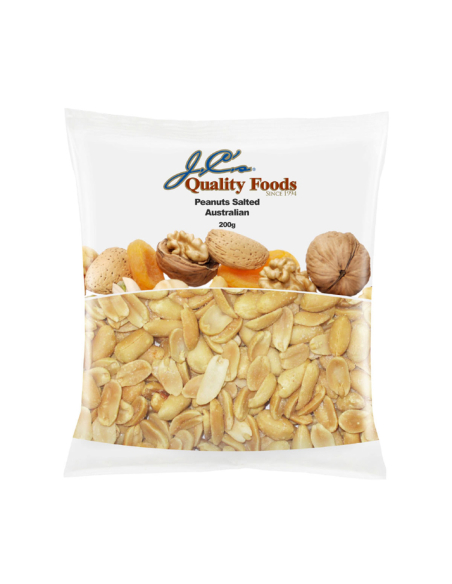 JC's gezouten pinda's Australisch 200g x 12