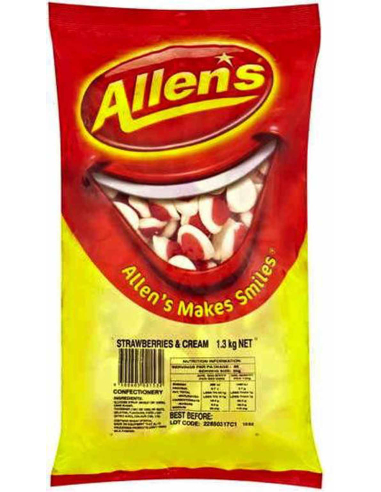 Allens Strawberry Cream 1.3kg x 1