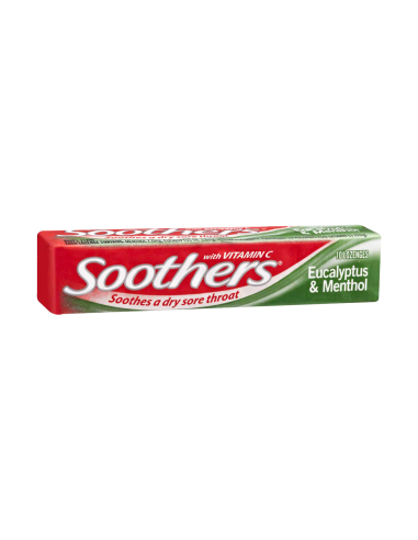 Allens Soothers Eucaliptus Menthol Sabor - 10 pack x 36