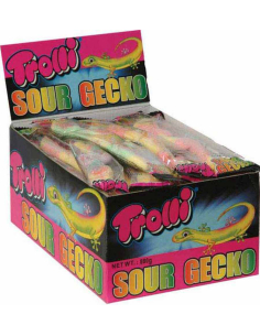 Trolli Gecko amargo 19g x 40