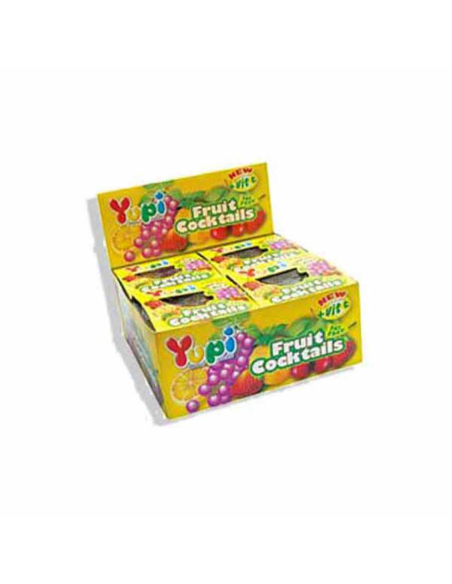 Yupi Fruitcocktail 30G X 24