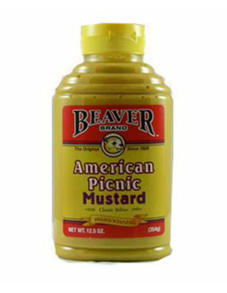 Beaverton Foods Inc Moutarde de pique-nique américain 354g x 1