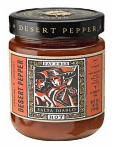Desert Peppers Salsa Diablo 453g x 1
