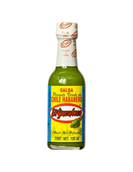 El Yucateco Salsa calda verde 120ml x 1