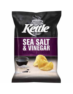 Kettle Chipsy sól morska i octu 45g x 18