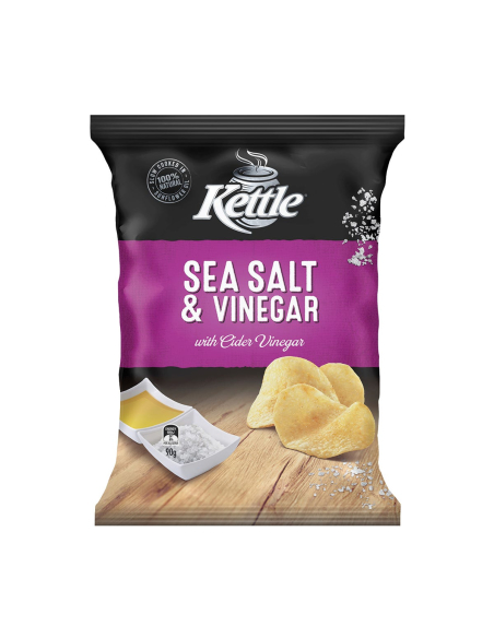 Kettle Sel de mer et vinaigre 90g x 12