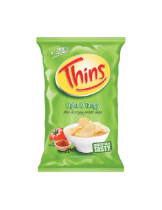 Thins Light & Tangy 90g x 12