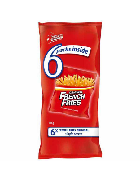French Fries 6 opakowania 111g x 1