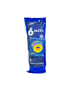 Cheezels 6 Pack Packet 114g x 1