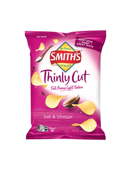 Smiths Selections Salt and Vinegar 175g x 1 Smiths Selections Salt and Vinegar 175g x 1