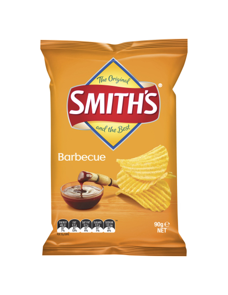 Smiths BBQ 90g x 18 Smiths BBQ 90g x 18