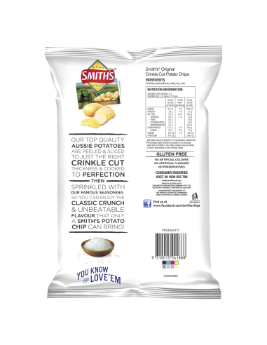 Smiths Plain 170g x 1