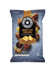 Czerwony rockowy chip miód sojowy kurczak 90g x 12