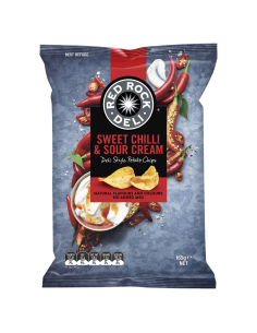 Red Rock Chip Sweet Chili und Sauerrahm 165g x 1