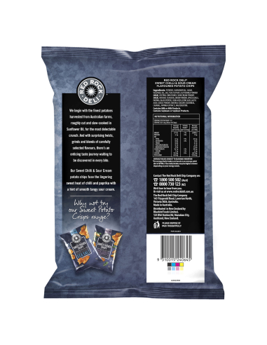 Chip rossa dolce dolce peperoncino e panna acida 165g x 1