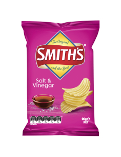 Smiths Sal y vinagre 90g x 18