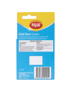Nyal Cold Sore Cream Pack x 1 2