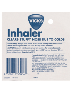 Vicks Inhalers x 1 2