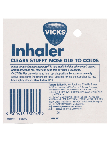 Inhaladores de Vicks x 1