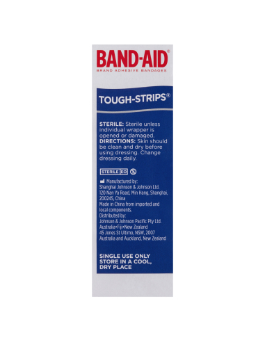Bandaids Durstrong Strip Reg 20 x 1