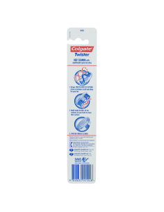 Colgate Twister Cepillo de dientes Medio x 1 2